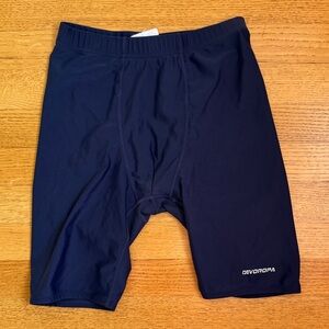 Devoropa Boys Swim Jammers Youth Competition Swim Team Trunks - Navy Blue